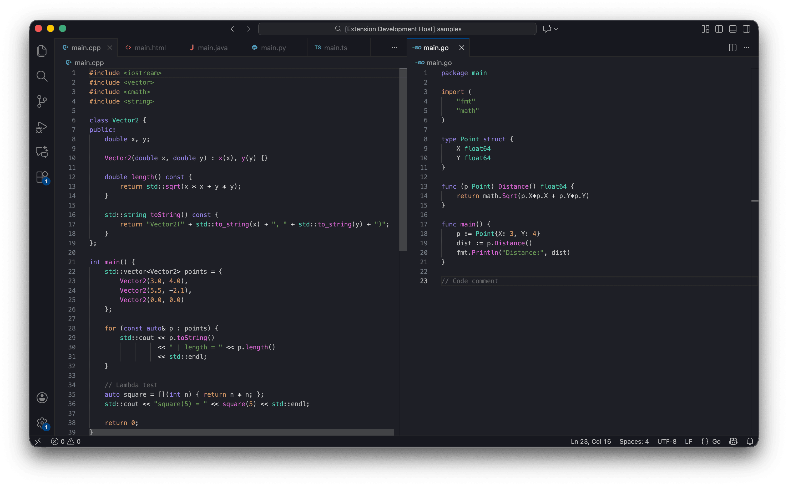 DarkByte Theme preview